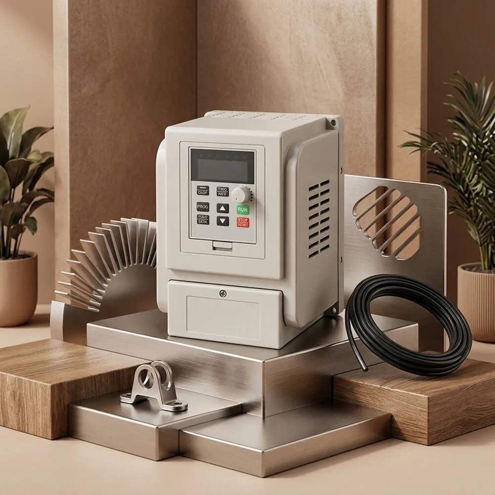 Single To Three Phase 1.5KW for vfd Inverter 179mm*124mm*127mm Single Phase Motor Controller Undervoltage Detection