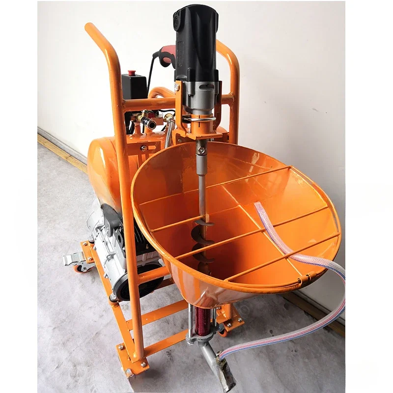 Multifunctional small paint spraying   cement  grouting mortar waterproof paint spraying machine