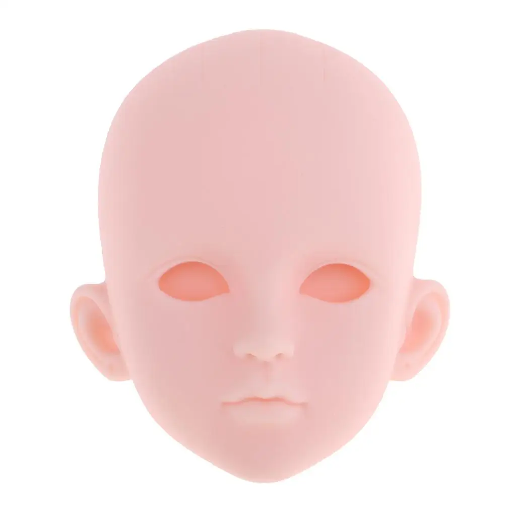 1/4 Female Bjd Doll Head Sculpt Ball-Jointed Doll Body Parts for practicing make up Applicable for 1/4 girl doll custom