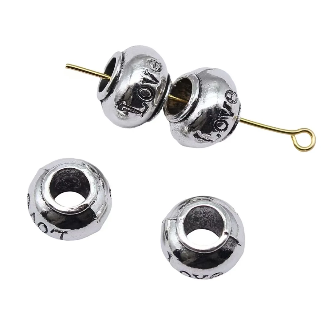 

15pcs 12x12x9mm Zinc alloy metal tibetan silver plated bead T0506 for jewelry making