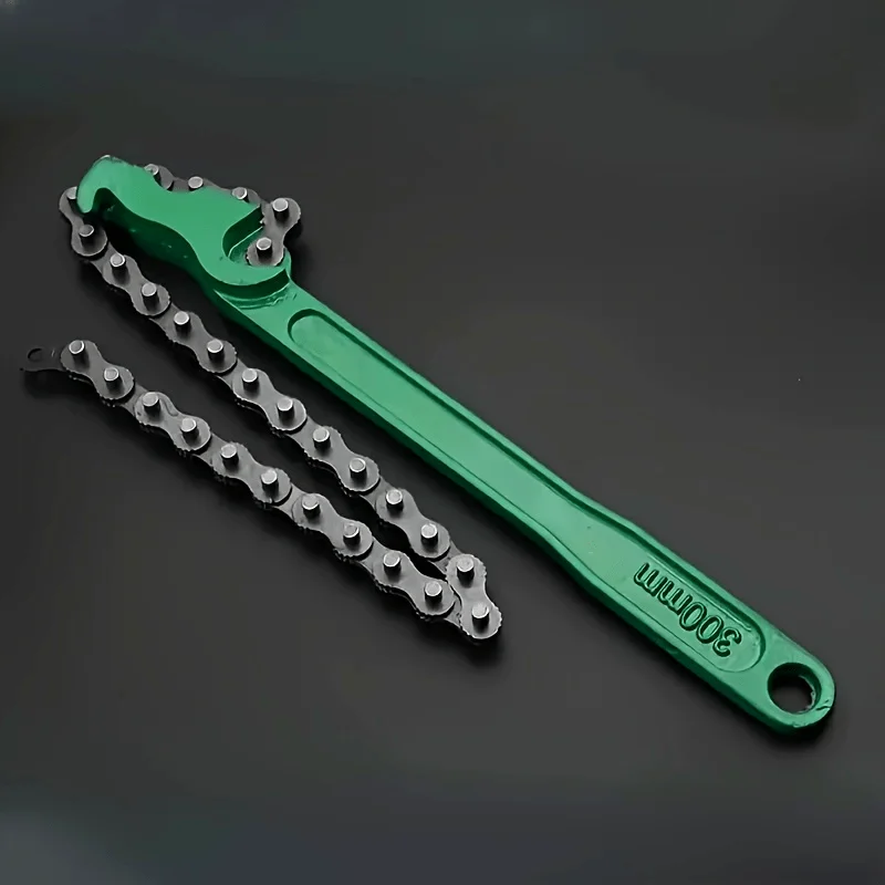 Hochleistungs-Kettenzange, Verstellbar, Ergonomischer Griff, Stahlgehäuse, für Ölfilter- und Rohrverschraubungs-Demontage – Detail 3