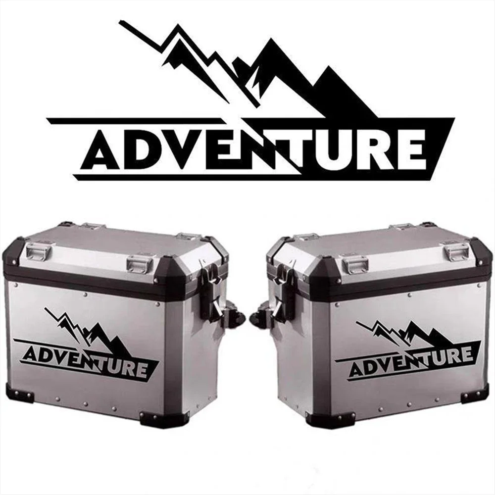 Motorcycle Sticker Top Box Adventure Graphics Vinyl Decals Waterproof Decor Accessories for Honda Africa Twin BMW GS 1200 1250
