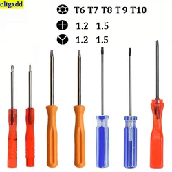 5piece 1.5 2.0 3.0 mm T8 T10 T7 T6 T4 T3 precision screwdriver safety cross 1.2 1.5 Y1.2 1.5 screwdriver anti prying hole tool