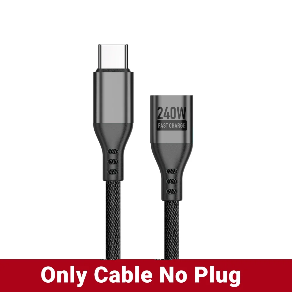 AUFU PD240W Magnetisches Typ-C-Kabel für MacBook PC 5A Superschnelllademagnet USB-C-Ladegerät Datenkabel für iPhone Samsung Xiaomi