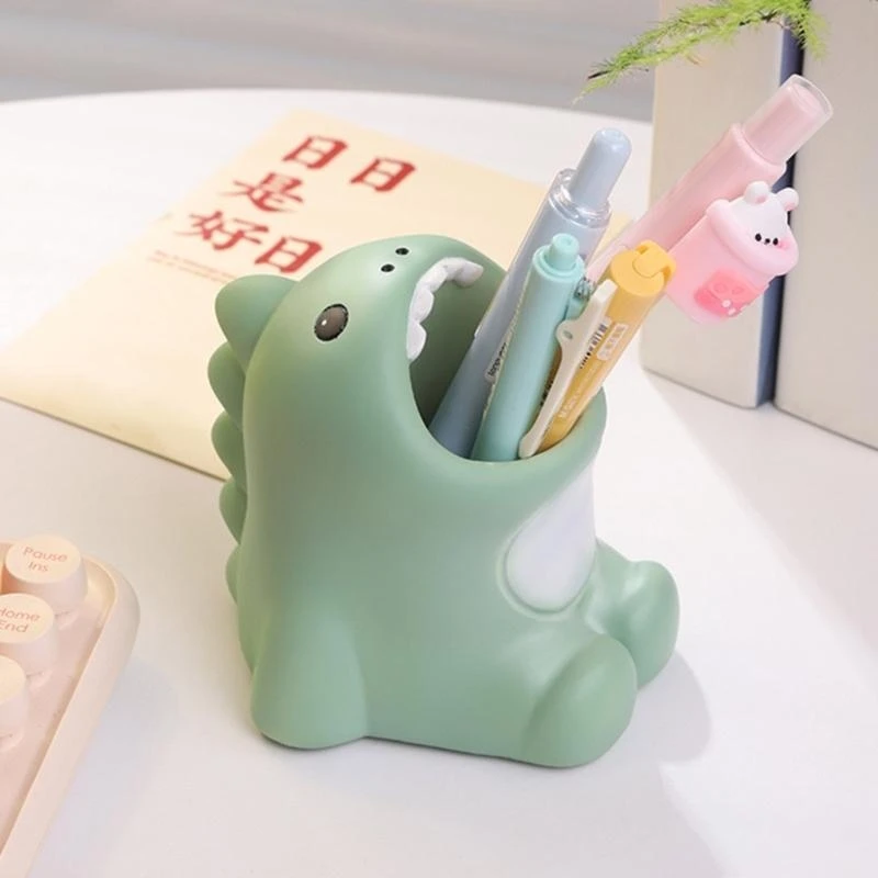 حاملات القلم الحيوان الكرتونية القطط الجميلة حاويات القلم رصاص حاوية الفرشاة للمنزل