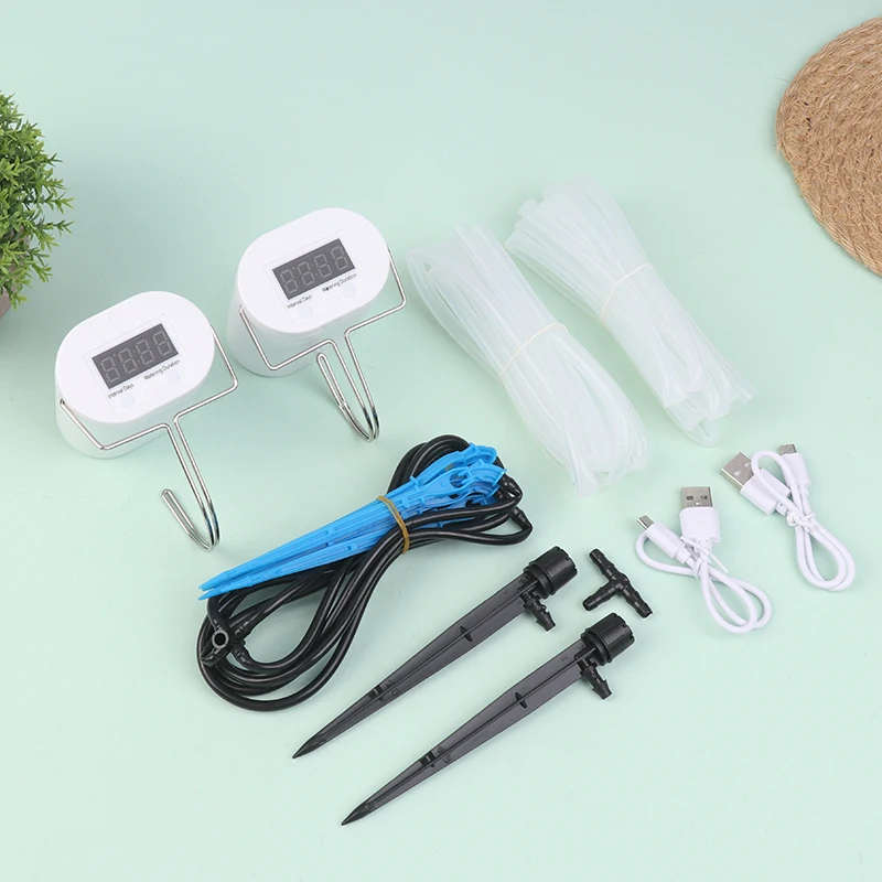 Intelligent Automatic Watering Pump Controller Flowers Plants Sprinkler Drip Irrigation Device Pump Timer System Garden Tool