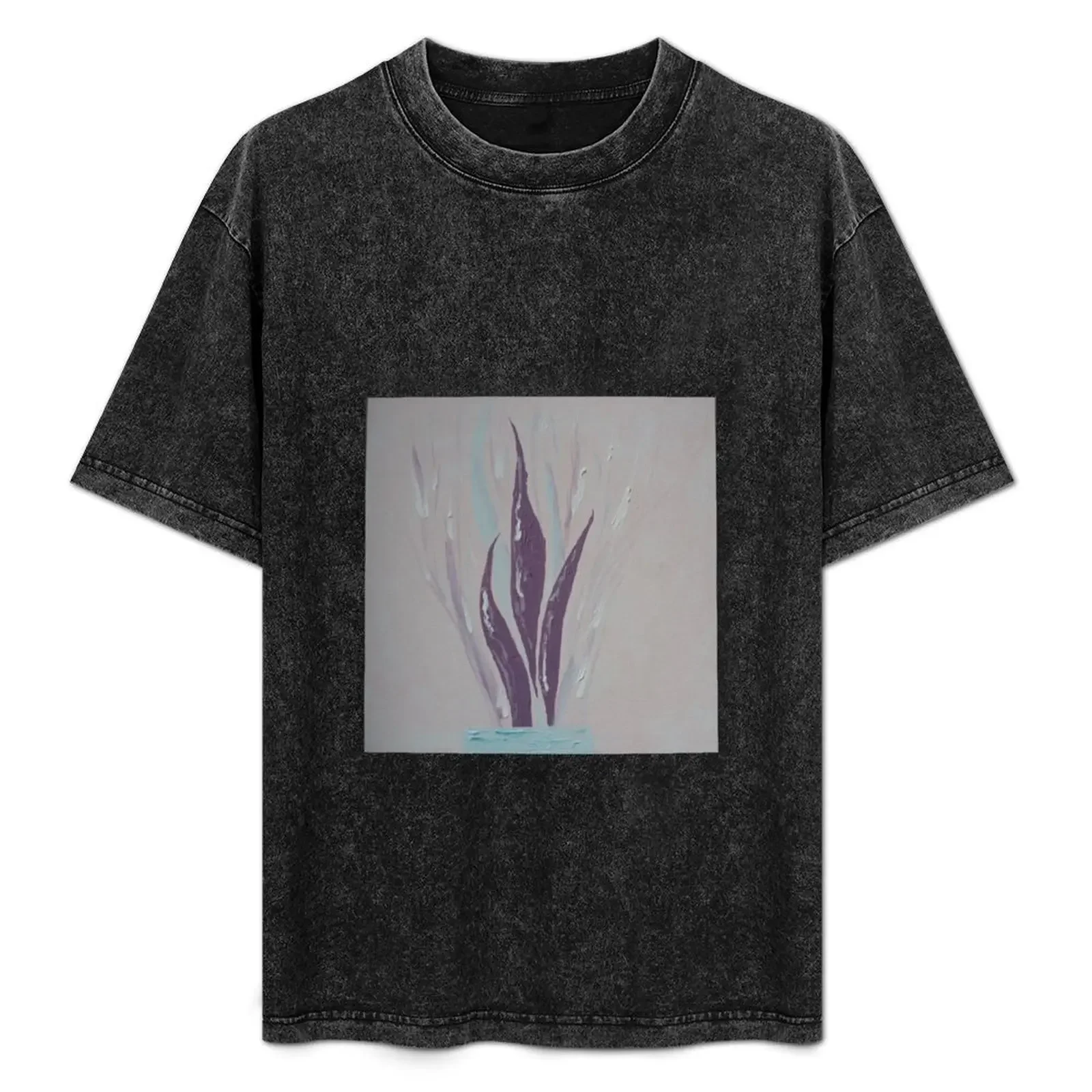 Snake plant- acrylic T-Shirt vintage baggy shirts oversized t shirt men