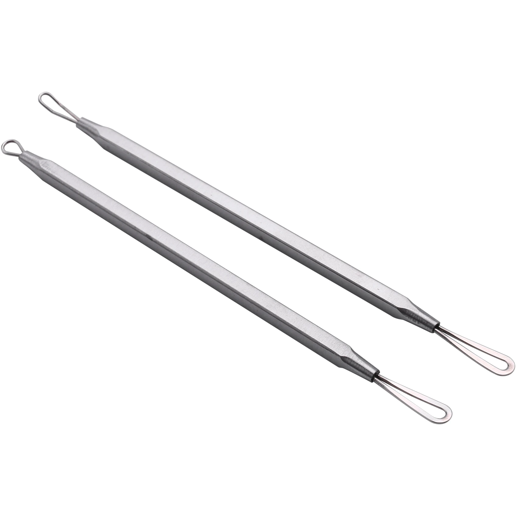 Extracteur de points noirs professionnel en acier inoxydable, kit d'outils de beauté, acné, comédons, boutons, imperfections