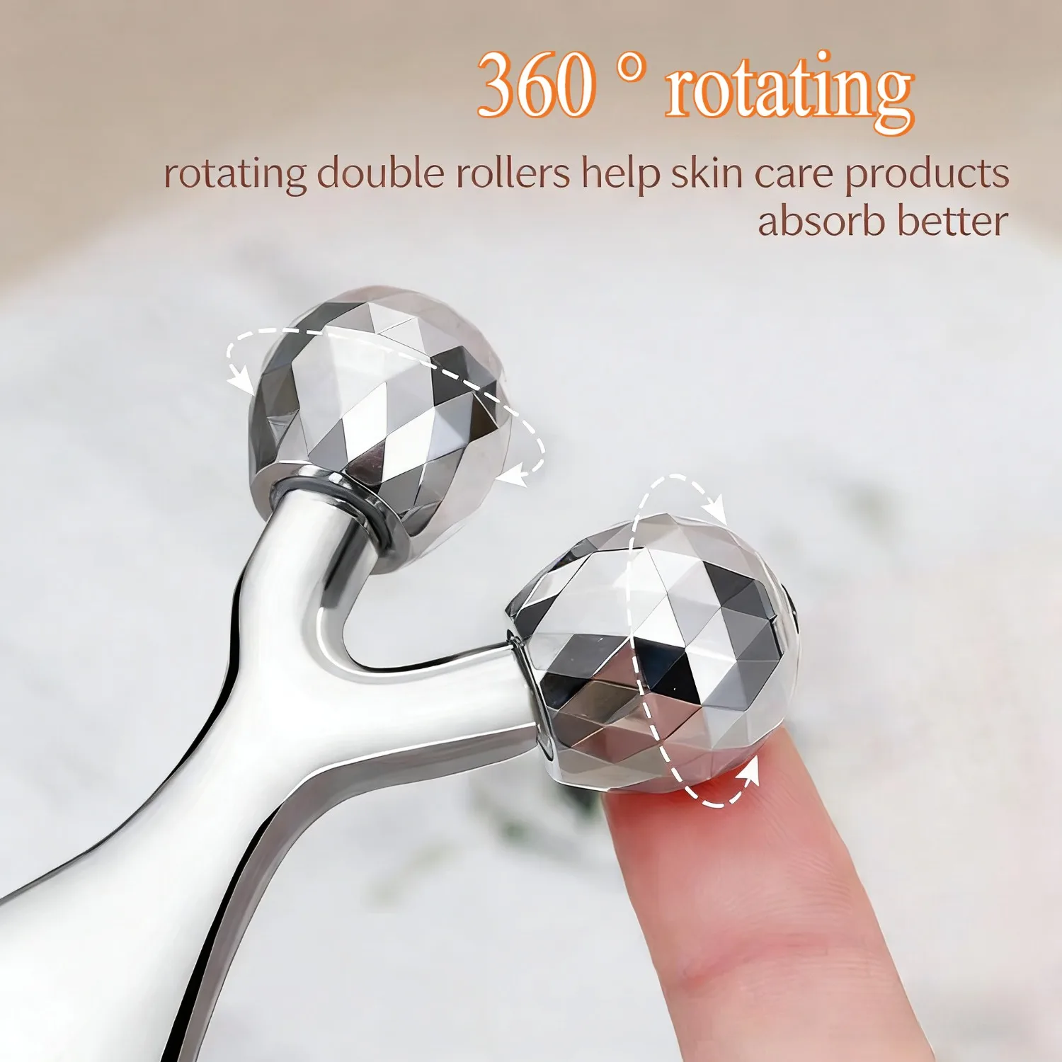 2 IN 1 3D Facial Massager & Gua Sha Massage Tool Cold Roller For Face Eyes Chin Lift Tightening Skin Tool Sculpting Beauty Tools