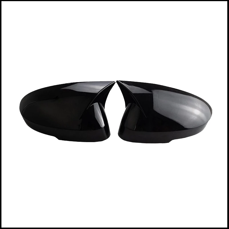 

For Nissan JUKE 2019-2024 Door Side Wing Rearview Mirror Cover Trim Sticker With Horn Decoration Car Styling Auto Accessories
