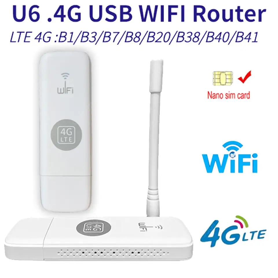 4GルーターUSB モデム 新品　Wi-Fi SIMカード必要 4GルーターUSB モデム 新品 Wi-Fi SIMカード必要の通販 by キー太ん