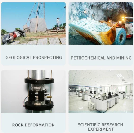 UNIVO UBYS Customized Axial & Circumferential Rock Deformation Electronic Extensometer for Precise Measurement -55~200 ° C 24VDC