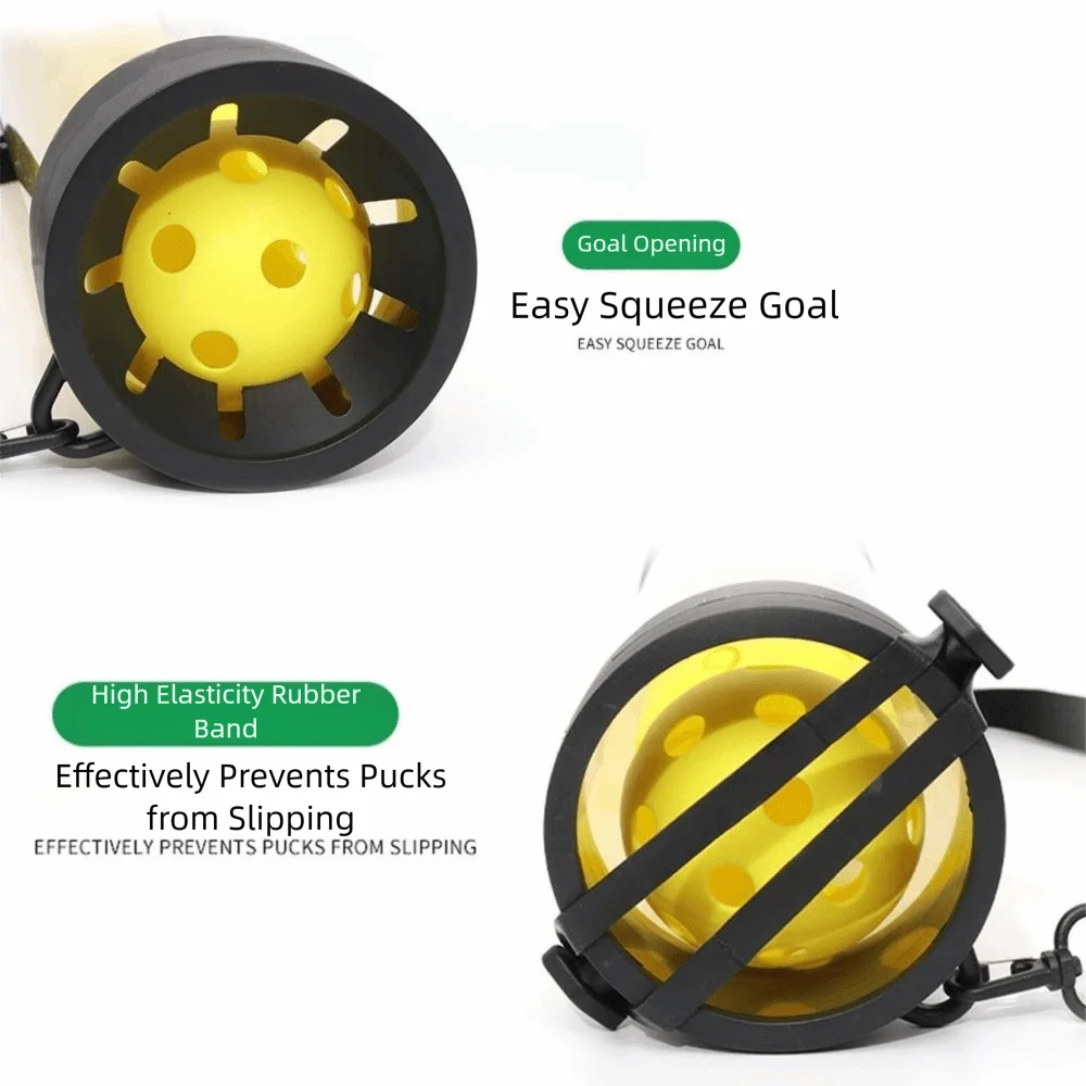 

1Pcs with Shoulder Strap Tennis Ball Picker Holder Lightweight Plastic Pickleball Ball Collector 95cm Large Capacity