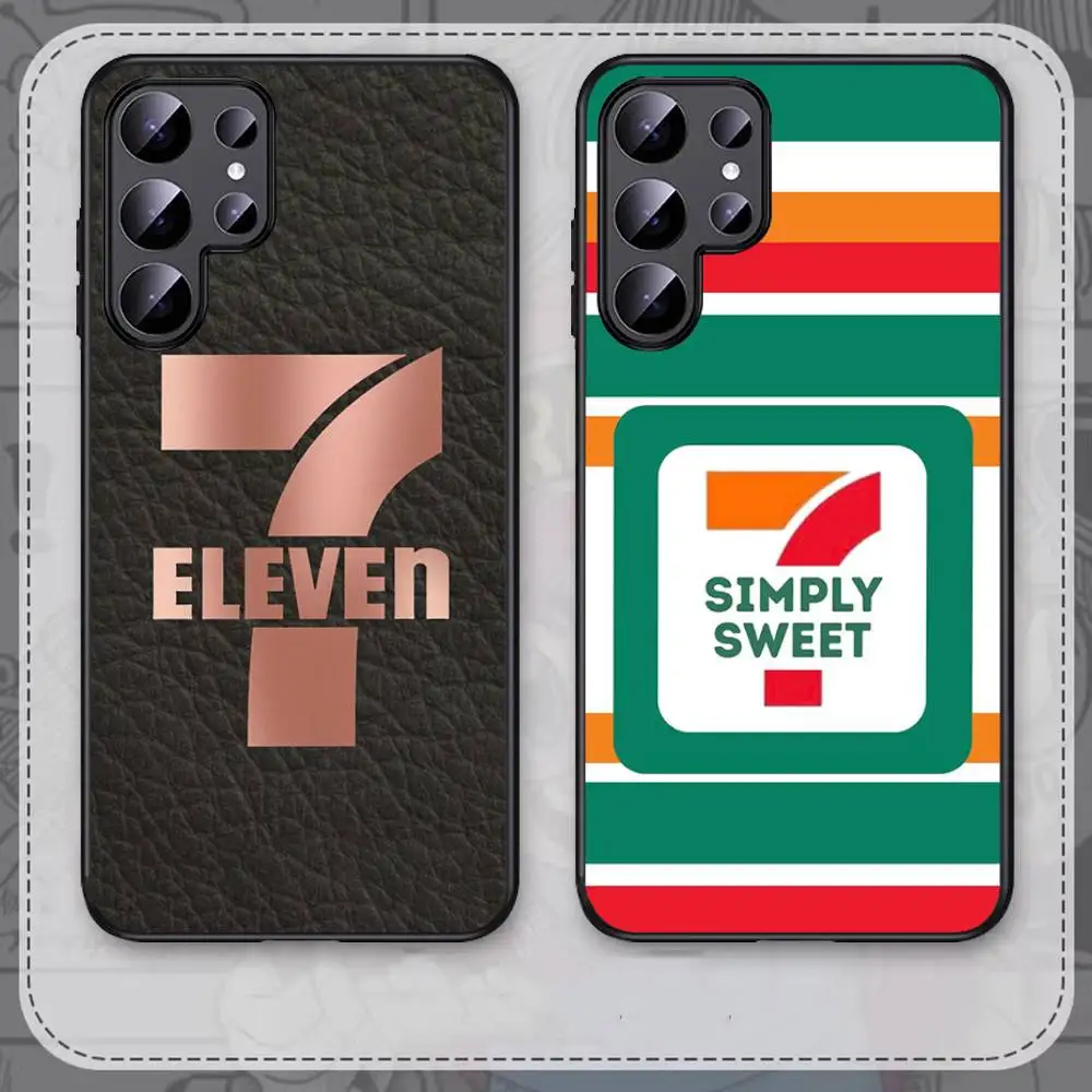 7Eleven 711 Phone Case For Samsung S 24 fe 25 Ultra plus 20 lite 21 30 22 23 24 22 Ultra 5G Fundas