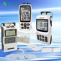 Electric Tens Unit  EMS Muscle Stimulator Full Body Leg Neck Back Massage Machine Electrode Digital Muscle Massager