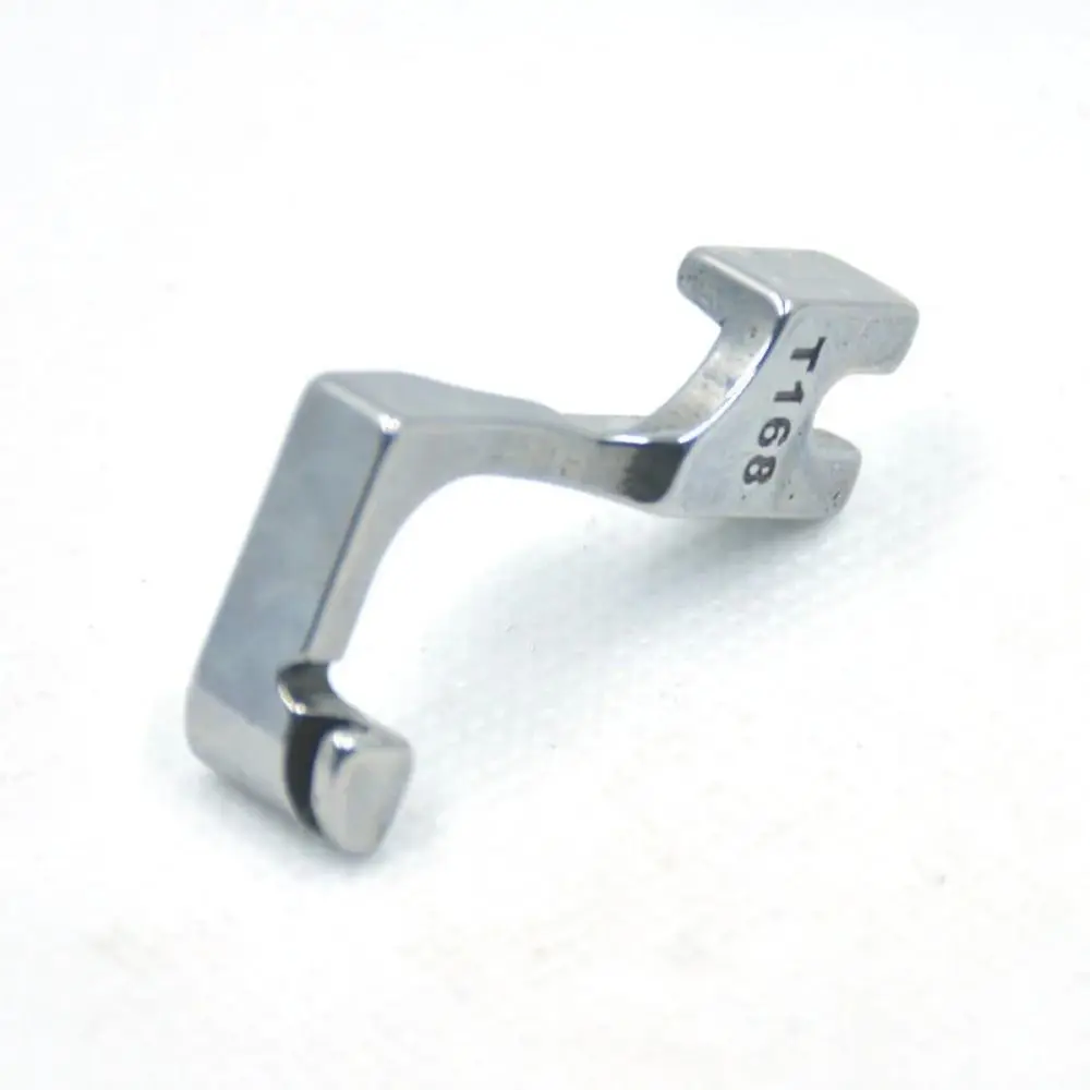 1Pcs Steel Zipper Presser Foot Lockstitch Single-Sided Unilateral S518L/T168 Random Flat Car Invisible