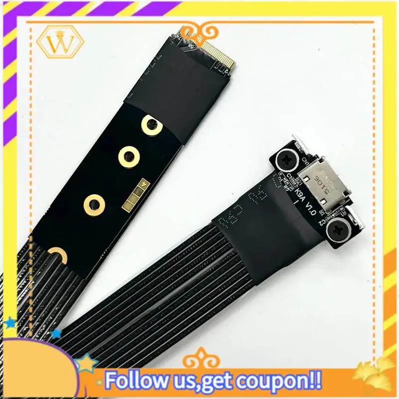 

A01K-PCIE 4.0 X4 Gen4 M. 2 Nvme To SFF-8611/8612 Adapter Cord For Oculink Graphics Card External Extension Cable