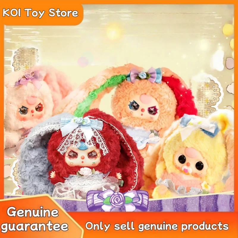 

Новый Baby Three Lily Rabbit Town Series V4 Виниловая плюшевая слепая коробка Рюкзак Подвеска Симпатичная модная игровая таинственная коробка Подарок подруге