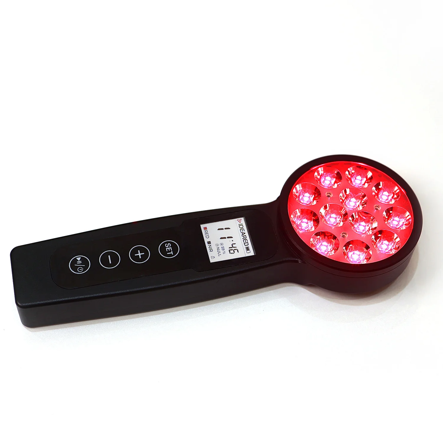 Red Light Therapy Lamp Hand Hold Beauty Care 810nm 660nm 850nm Pain Relieve 12pcs Dual Chips RL12-C Infrared Light Therapy