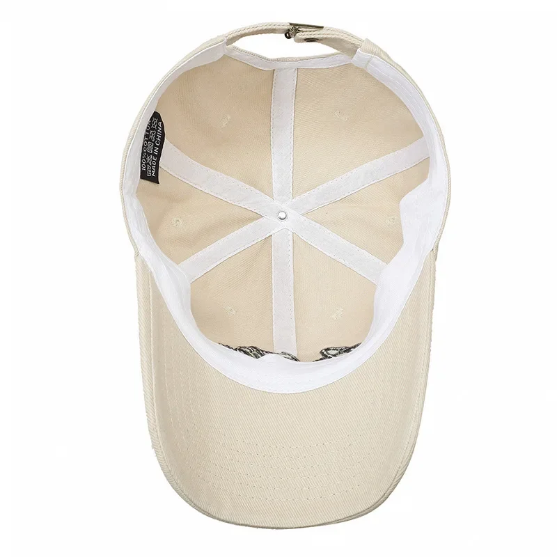 Gorra de béisbol rígida con bordado tridimensional para niños, gorra con visera para la cara, visera para exteriores para primavera y verano