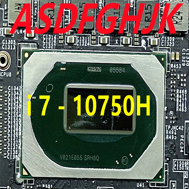 Para MSI MS-15411 Core i7-10750H/2.6GHZ, GeForce RTX 2070 8GBVRAM 607-15411-01S MS-15411 Versão: 1.0 Teste OK sem frete