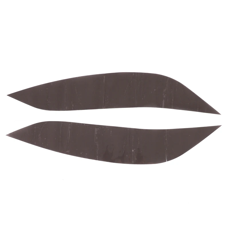 2piece set TPU black For Tesla Model 3 2023+ car headlight film decorative sticker car exterior protection accessories