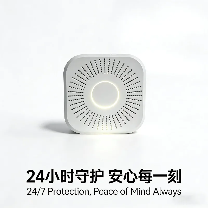 For Smart WiFi/6-in-1 Air Box Detector PM2.5 Formaldehyde VOC Temperature and Humidity CO2