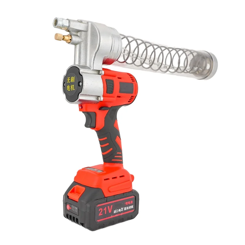 Hot Selling Battery Grease Gun Electric Adhesive Gun High Power Portable Butter Machine Universal Custom Color Lubrication