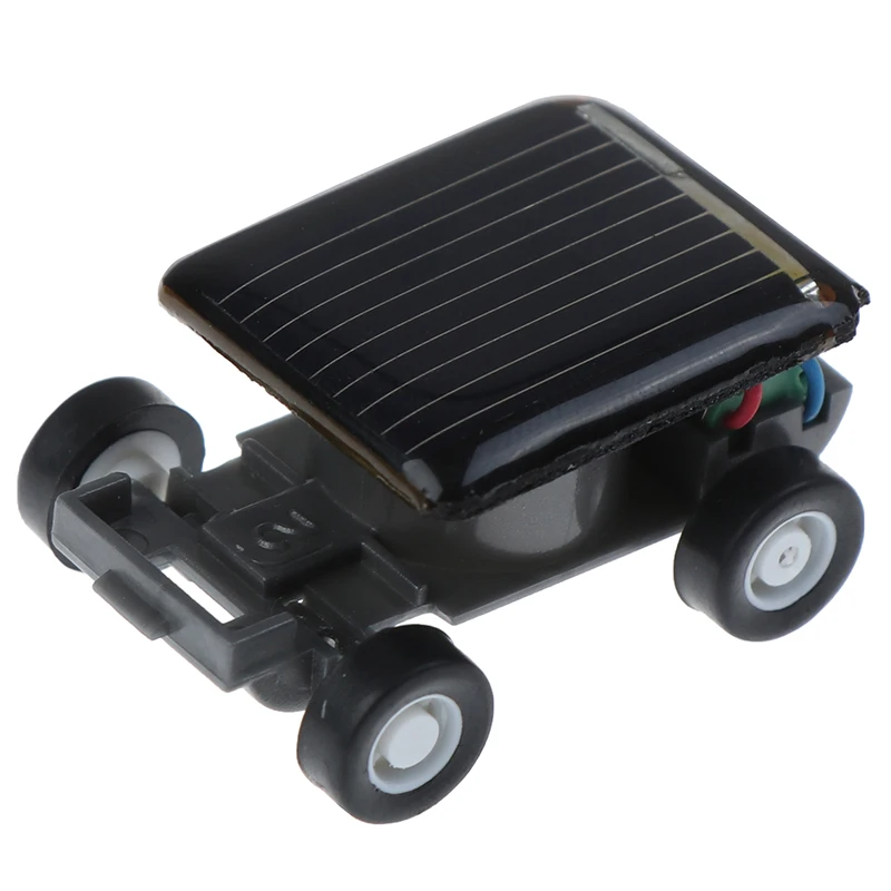 Mini coche de juguete de energía Solar Racer, juguete educativo con energía Solar, juguetes solares para niños