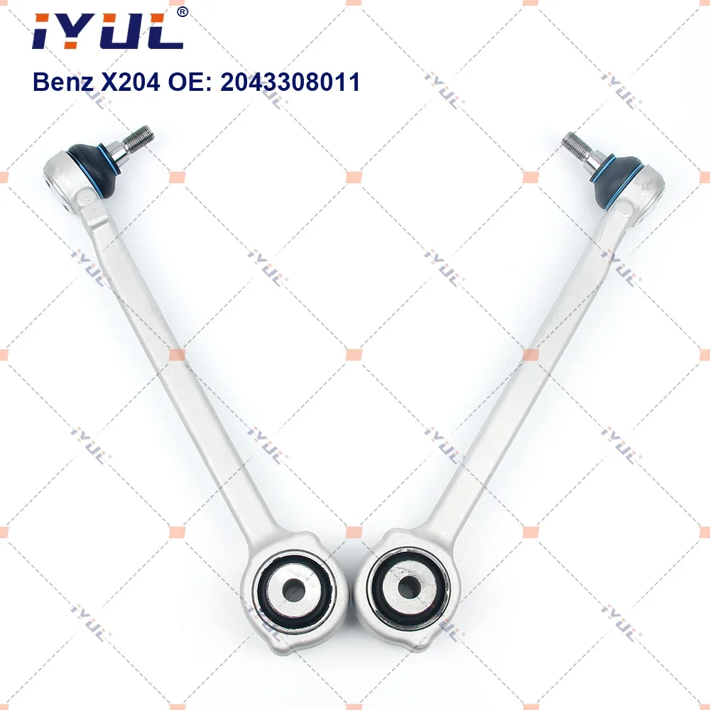 

IYUL A Pair Front Lower Left Right Suspension Control Arm Straight For Mercedes Benz GLK Class X204 2043308011 A2043308011