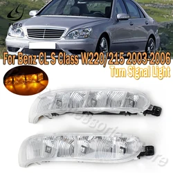 PMFC Car LED Turn Signal Lamp Mirror Indicator Light For Mercedes Benz CL S Class W220/215 2003 2004-2006 2208200621 2208200521
