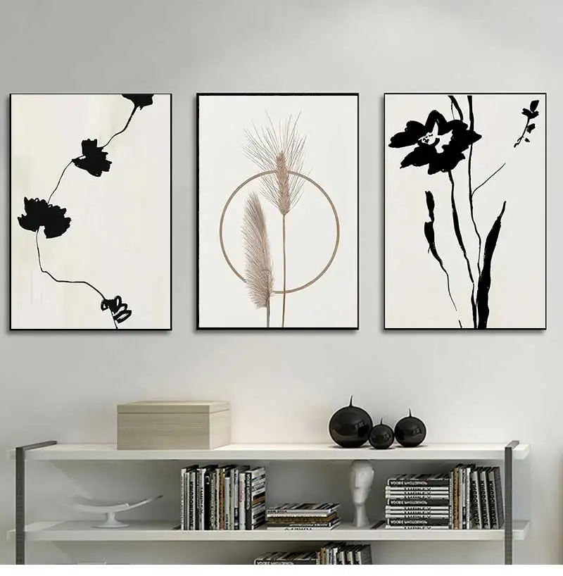 Scandinavian Minimalist Wall Art Minimalist Print Canvas Painting Posters for Bedroom Modern Home Decor - zdjęcie 1