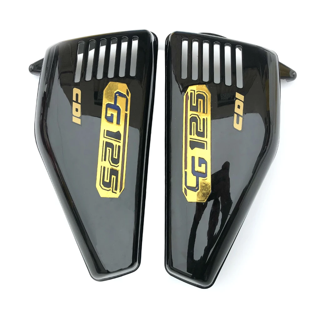 Motorcycle  Fairing Frame Panel Side Cover Battery Cover 1 Pair for Honda CG125 Fuel Tank Protection Board