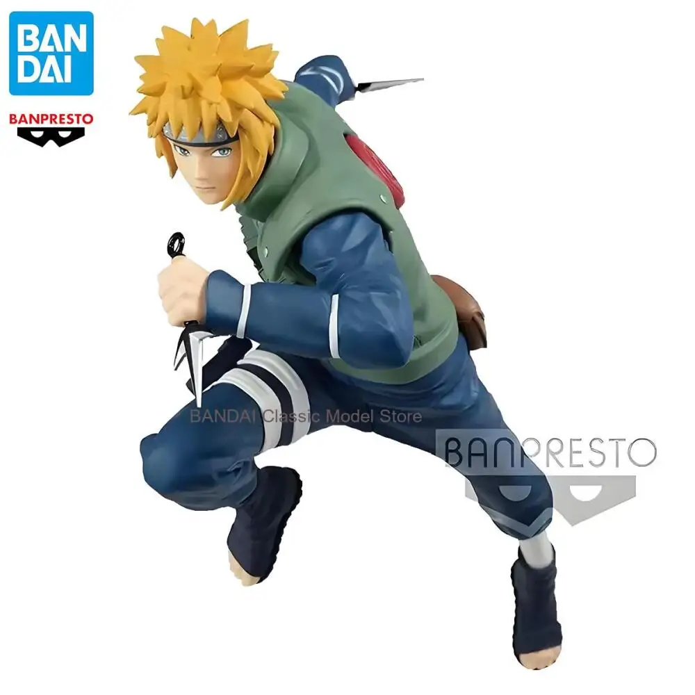 

In Stock Original BANDAI BANPRESTO NARUTO Namikaze Minato PVC 18cm Anime Character Model Collection Toys Gifts