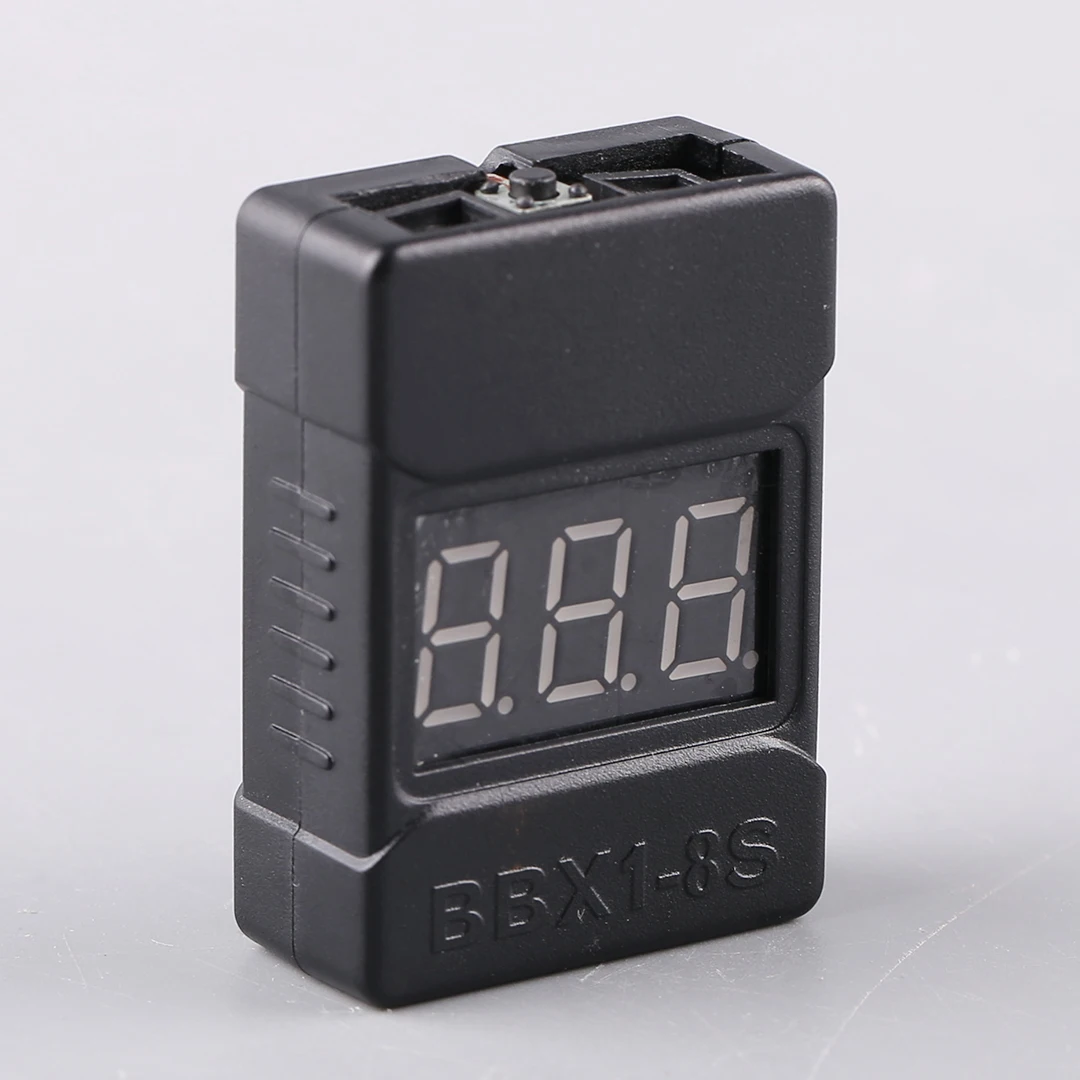 BBX1-8s alarma de zumbador de bajo voltaje probador de indicador de voltaje de batería Lipo para 1S-8S 3,7 v 7,4 v precio al por mayor