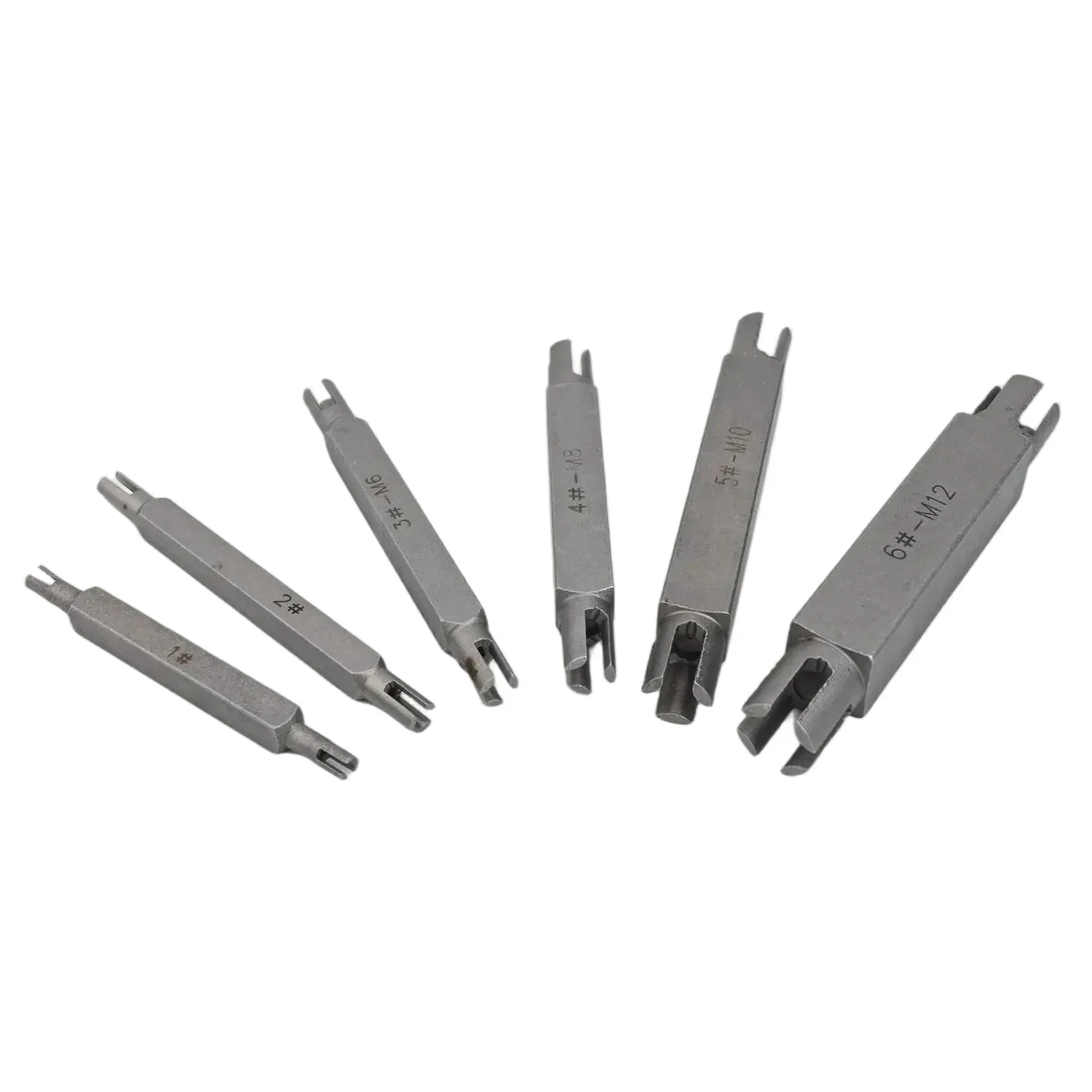 6PCS Double Head Extractor Broken Tap Extractor Projects Set Tap Double-ended Design Easy to Use