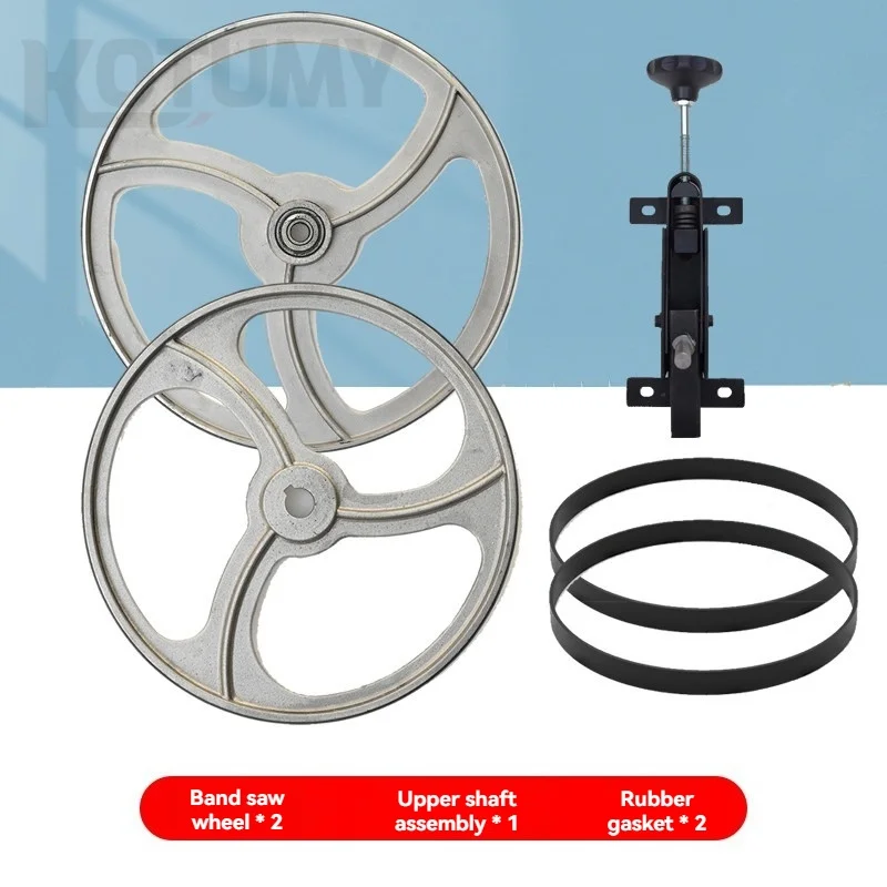 Band Saw Wheel Manual Gear Band Saw Machine Accessories Upper And Lower Wheels New Wooden Construction Site