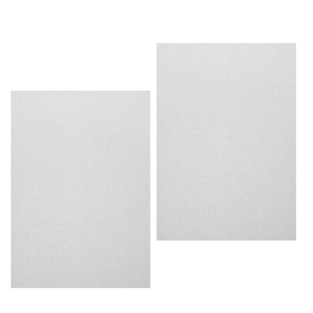 

2pcs Grey Sparkle Cardstock Sheets Shimmering Craft Paper For Scrapbooking Diy Greeting Cards Gift Wrapping Present Box