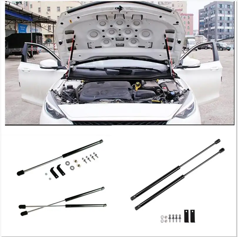 For Infiniti QX30 ACCESSORIES CAR BONNET HOOD GAS SHOCK STRUT LIFT SUPPORT CAR STYLING