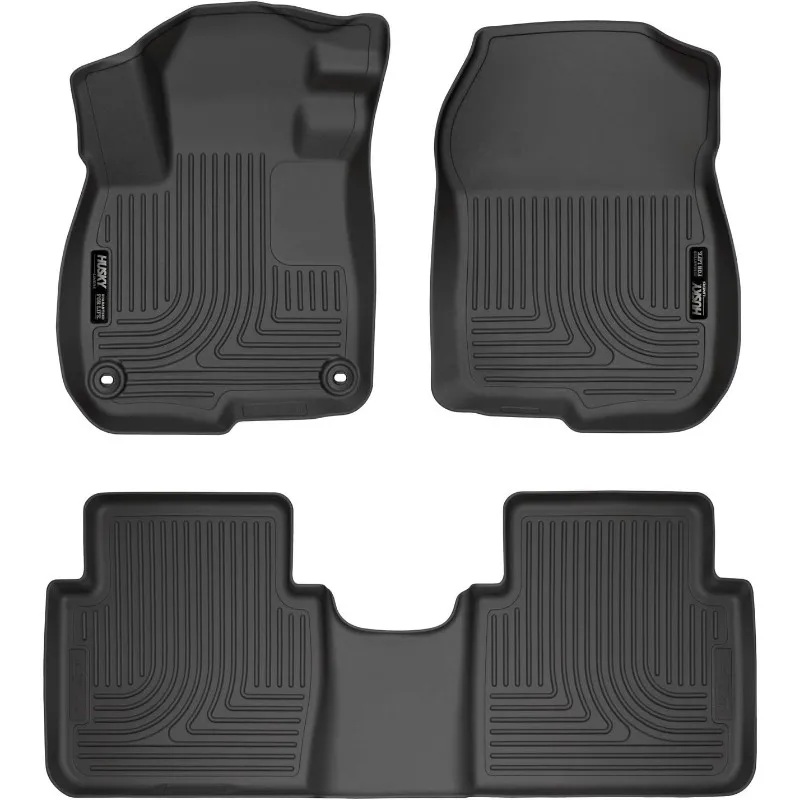 

US Weatherbeater Floor Mats | Fits 2017-2022 Honda CR-V (Includes Hybrid Model) | Front & 2nd Row, 3-pc Black - 99401