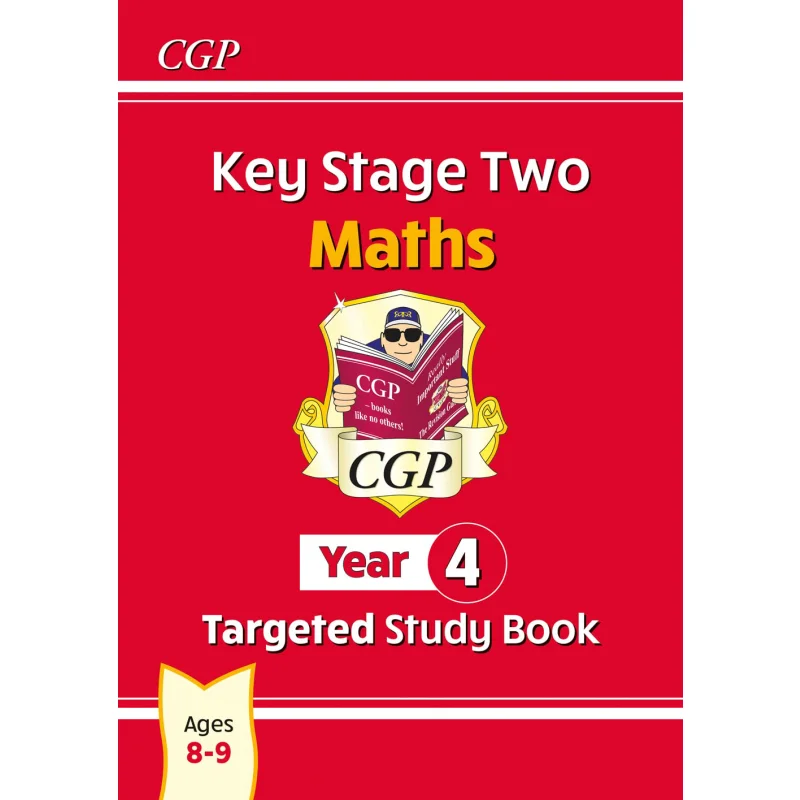 

Новая учебная книга по математике KS2, год 4 книги CGP, координация, групповые публикации 9781847621917, книга