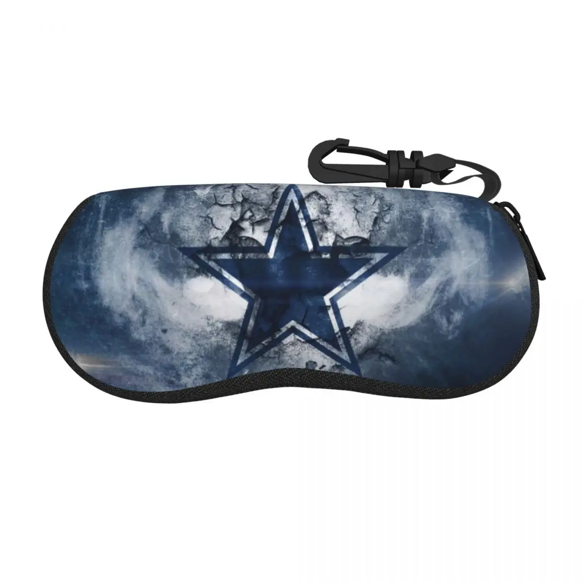 Custom Cowboy Star Shell Eyeglasses Case Women Men Cute Glasses Case Sunglasses Box Pouch