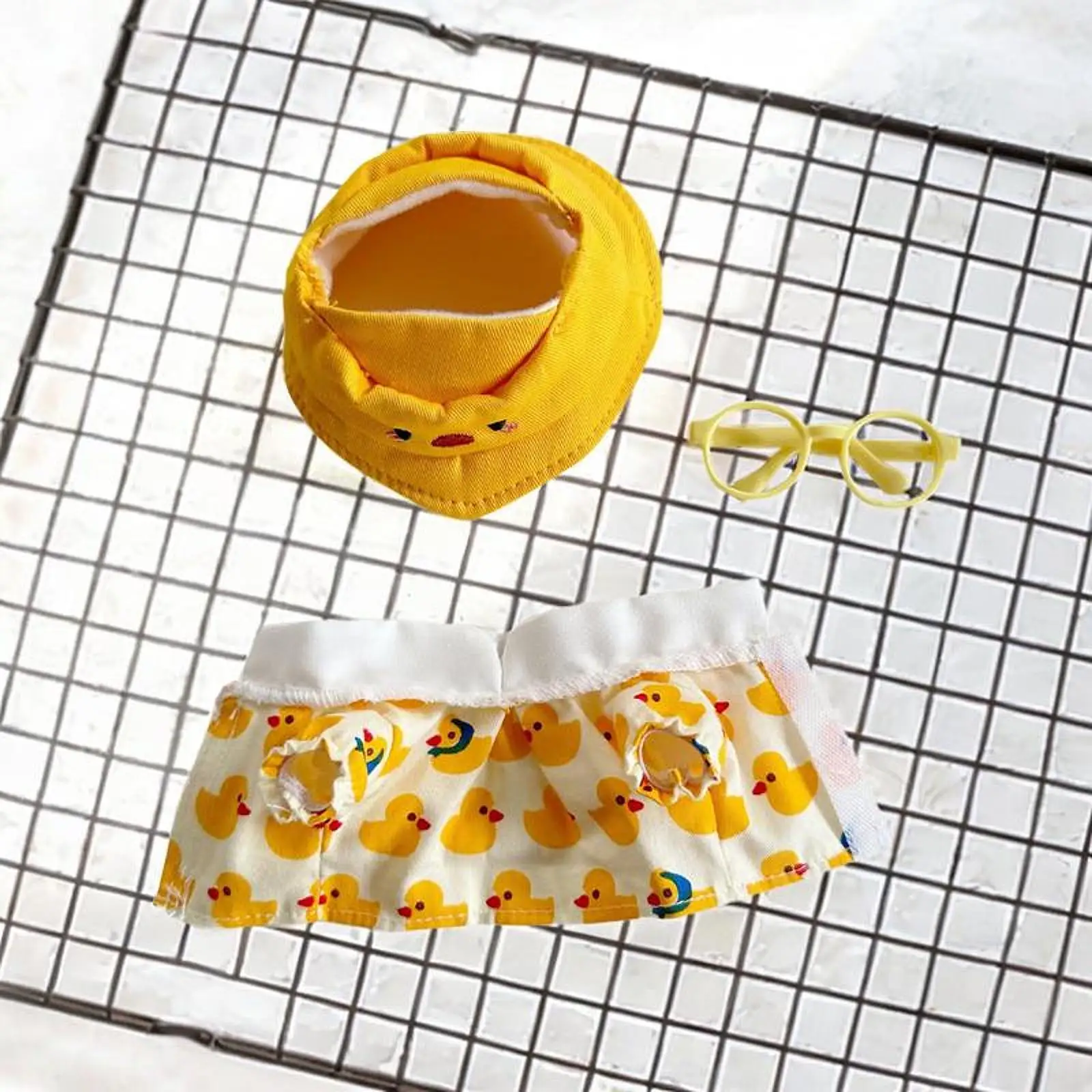 

15cm 17cm Plush Doll Clothes Doll Clothing,Stuffed Plush Doll Dress up,Photo Props,Plush Doll Accessories, Cute Comfortable