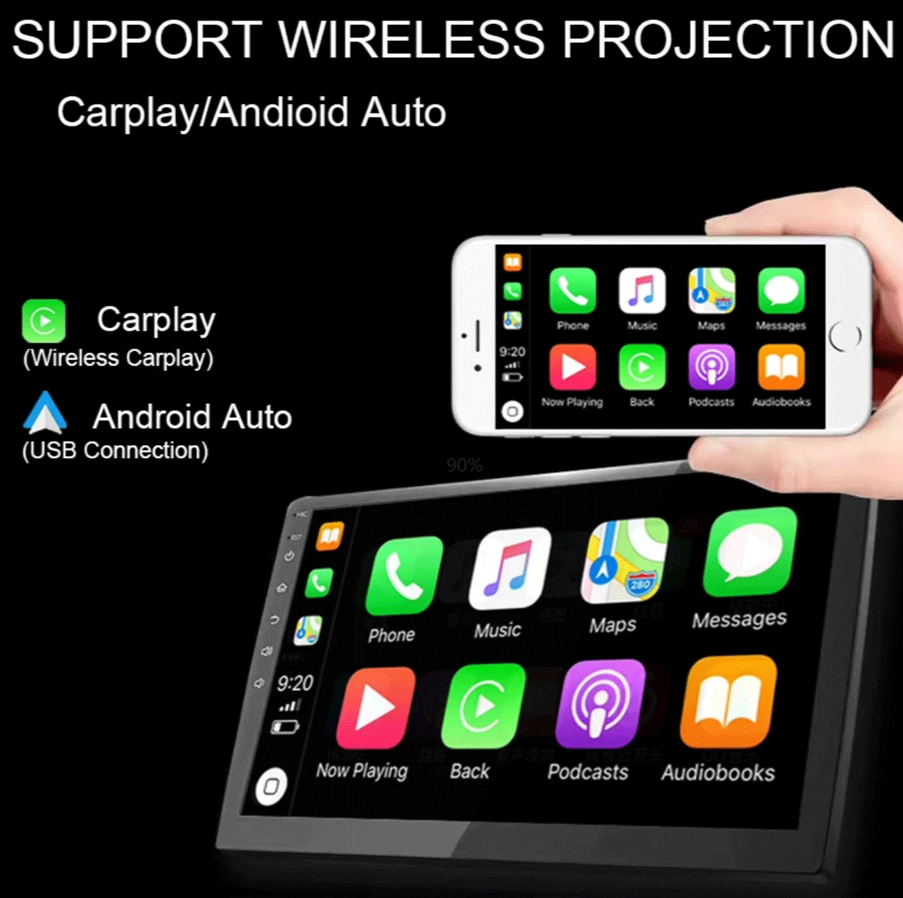 2K شاشة CarPlay راديو لسيارات BMW ميني كوبر F54 F55 F56 F60 2015-2019 Android15 السيارات سيارة مشغل وسائط متعددة ستيريو GPS 2Din