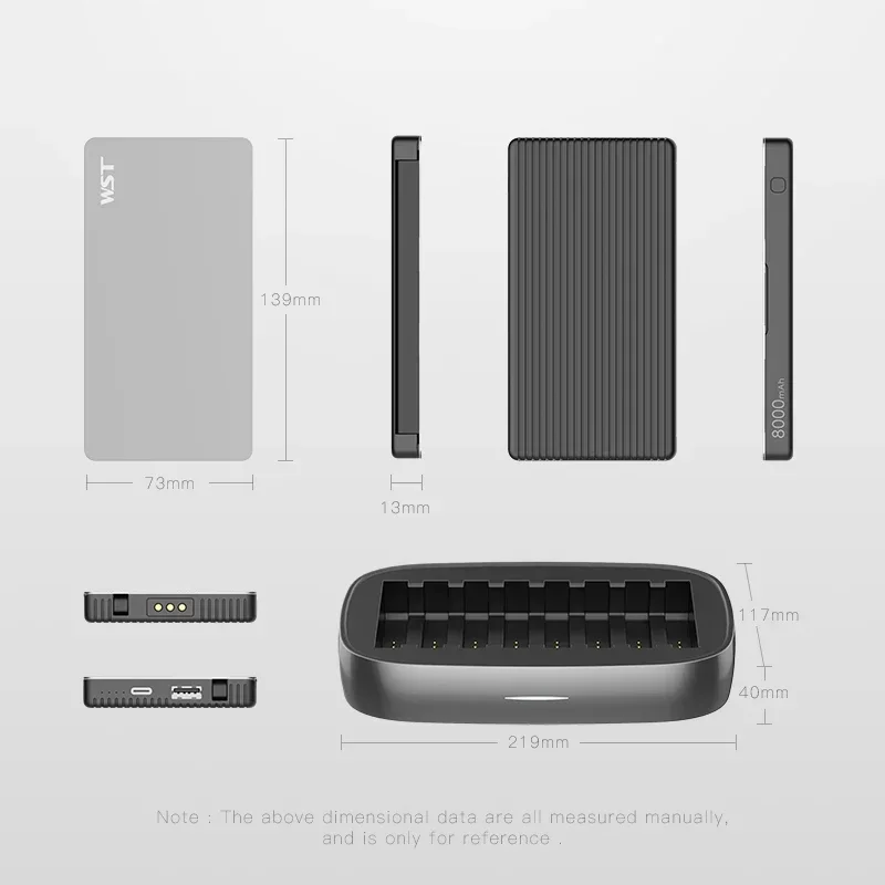 Mobile power station Shenzhen electronic devices sharing power bank mobile phone public charger station restaurant