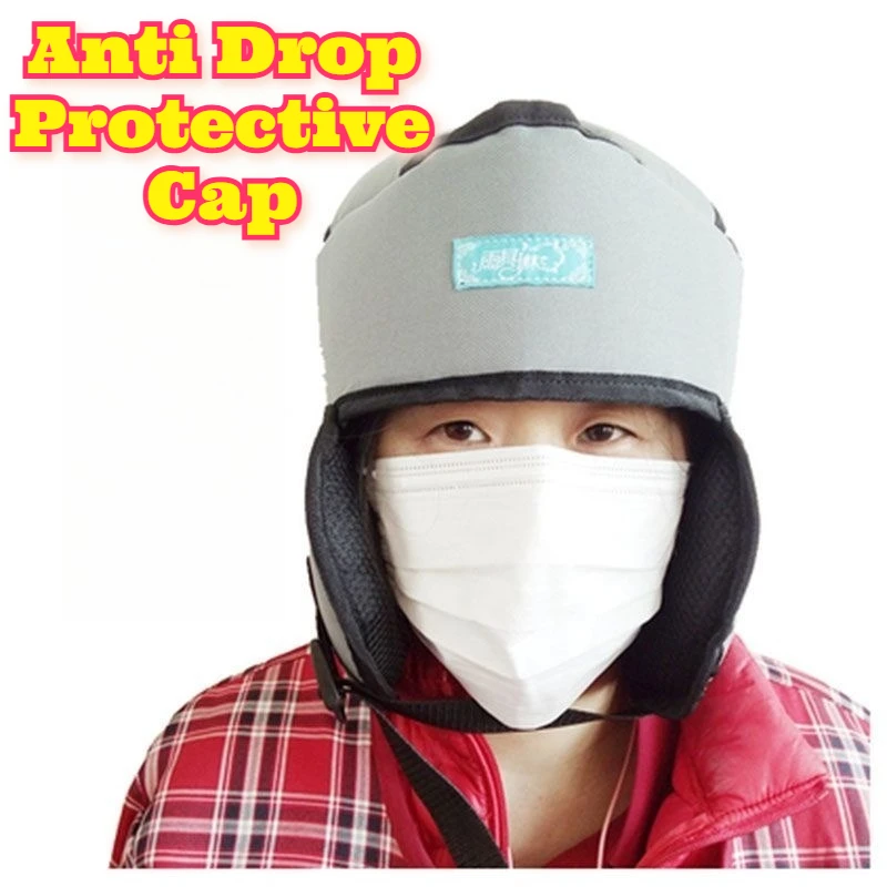 قبعة واقية مضادة للسقوط للبالغين، خوذة أمان لحارس الرأس لكبار السن، بديلة مبطنة ناعمة ومقاومة للصدمات، أغطية الرأس #1