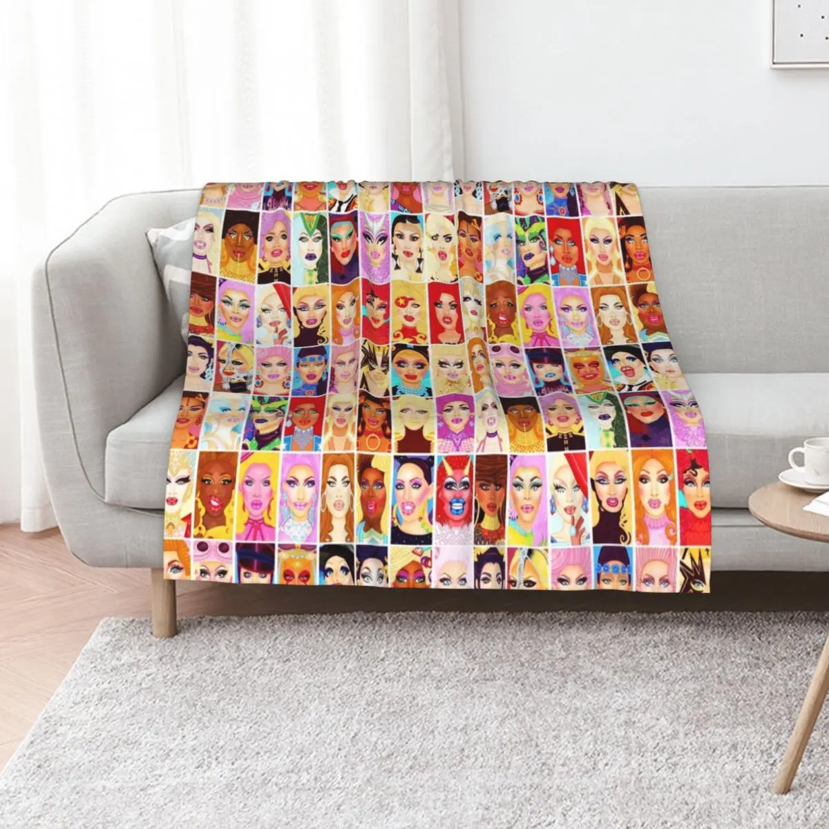 DRAG QUEEN ROYALTY Throw Blanket Kid'S christmas gifts Luxury Throw Soft Plush Plaid wednesday Sofa Throw Blankets