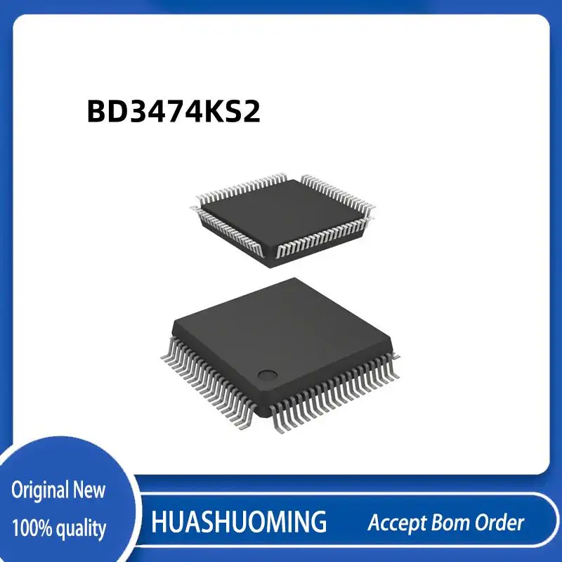 

1Pcs/Lot BD3474KS2 BD3474KS BD3474K 3474 BD3474 QFP80