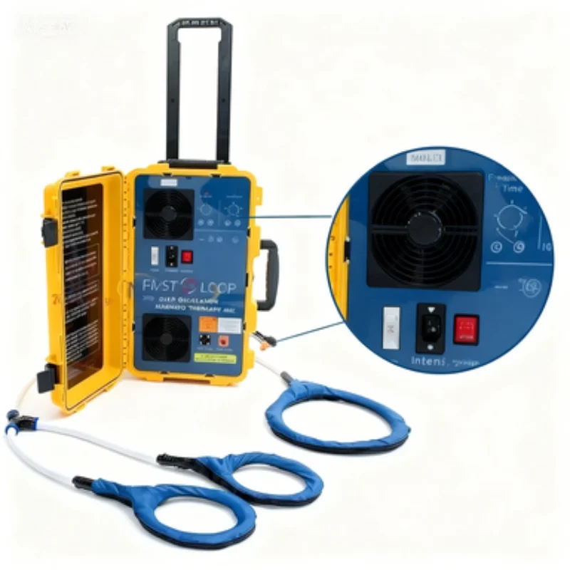 وسادة علاج للمجال الكهرومغناطيسي النبضي 6000 غاوس، دائرة PMST لعلاج الكتف المجمد، موديل 2026