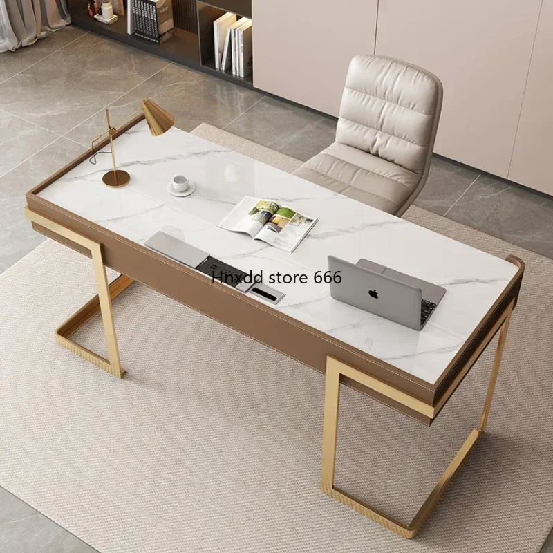 Luxury Modern Laptop Office Desk Standing Drawer Organizer Executive Home Computer Desks Gaming Reading Mesa Oficina Furniture